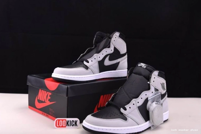 Reps LUCY Black Light Smoke White High Retro 555088-035 Air Jordan Grey 1 0806